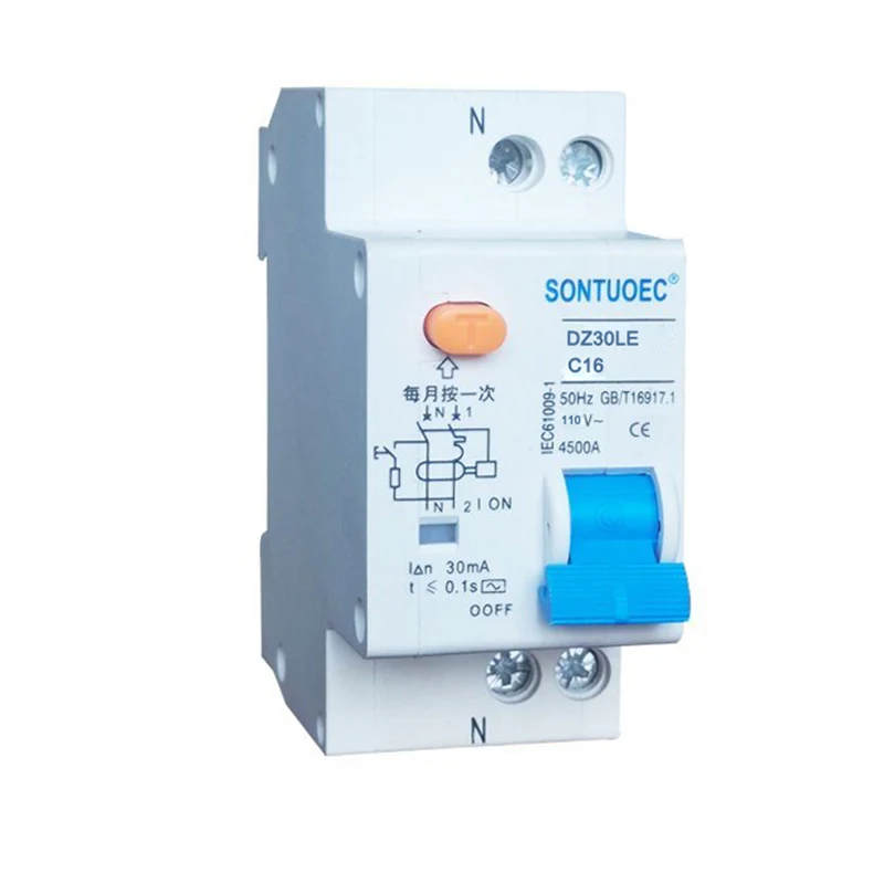 RCBO de tipo electrónico