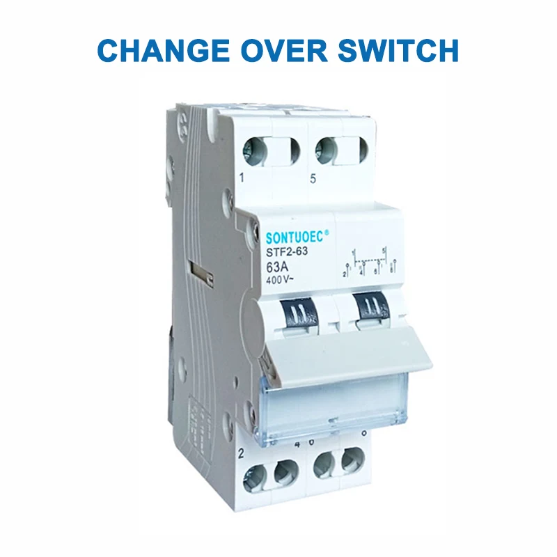 Cambio manual sobre o interruptor