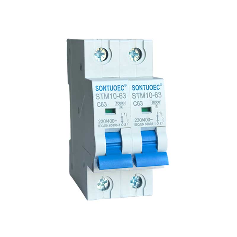 Venda directa de fábrica Sontuoec MCB Stm10-63 Series 6ka Interruptor de circuito en miniatura